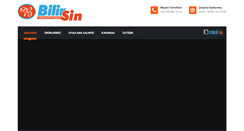 Desktop Screenshot of bilirsineklik.com